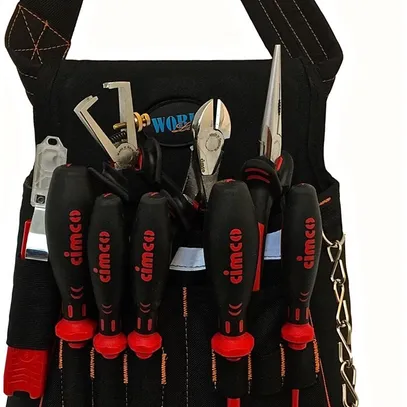 Sacoche à outils pour ceinture CIMCO 9.pcs en nylon 