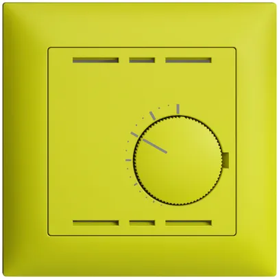 Kit frontale EDIZIOdue lemon 88×88mm per termost.amlemente 