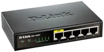 Switch D-Link DES-1005P/E, 5-port PoE+ Fast Ethernet Desktop 