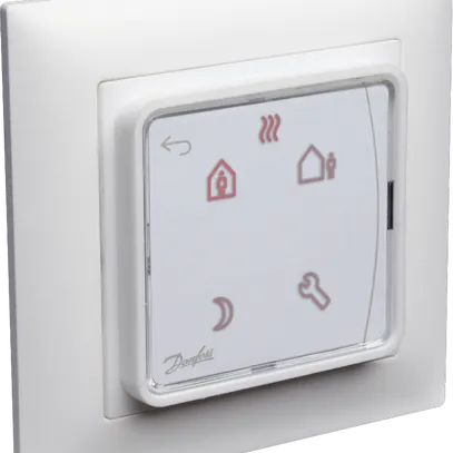 Thermostato ambiente Icon Display H/C UP Montaggio superficie, 230V H/C 