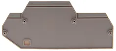 Parete divisoria/d'estremità 2.5mm² grigio per F W35320/3 
