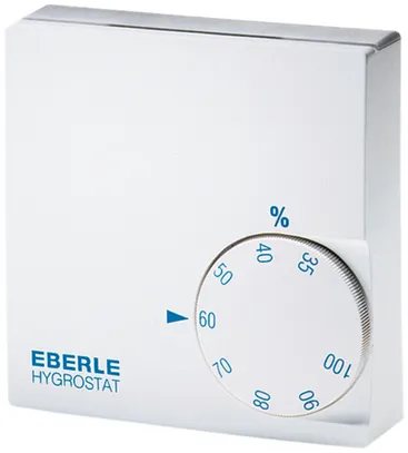 Hygrostat d'ambiance Eberle HYG-E 6001 blanc 
