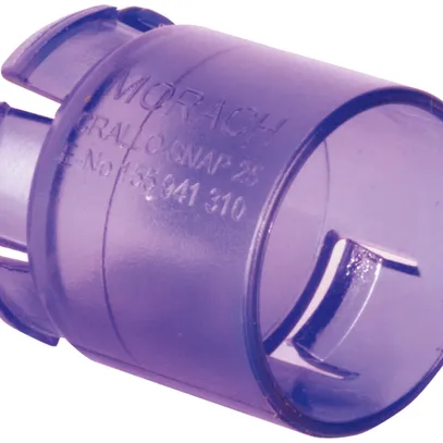 Adaptateur de connexion MT M25 Crallo-Snap 1…5mm transparent-violet 