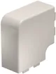 Angle plat BET pour canal d'installation WDKH sans halog. 60×150 gris clair 