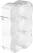 Boîte pour parois creuses MT Crallo-SPRINT 2×3, profondeur 72mm, blanc 
