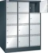 Armoire de charge batterie avec casiers (L×P×H) 1205×580×1790 mm 3×4 casiers 