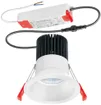 EB-LED-Downlight ESYLUX STINA DALI, 15W 3000K 1300lm Ø109/90mm IP20, weiss 