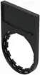 Porte-plaquette EAO45 noir pour pl.27×12.5mm, à enficher 