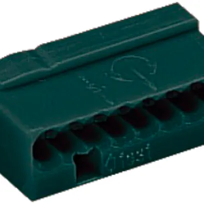 Morsetto di connessione WAGO MICRO per filo 8×0.6…0.8mm grigio scuro 
