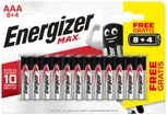 Batterie Energizer Alkaline Aktion Max AAA, LR 03, E92, Blister à 8+4 Stück 