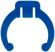 Crampon de fixation MT Crallo-Rohr-Fix M32 bleu 