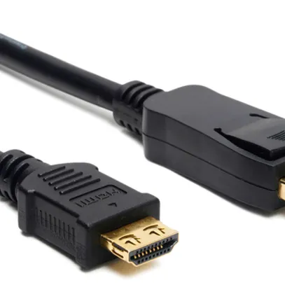 DisplayPort-HDMI-Kabel Ceconet 4K 340MHz 10.2Gb/s 1.5m schwarz 