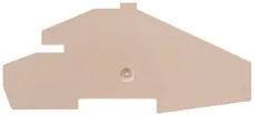 Abschlussplatte Weidmüller PAP PDL6S 118.1×1.5mm beige 