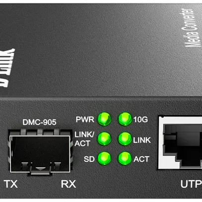 Konverter D-LINK DMC-905/E, RJ45 10GBASE-T ↔ SFP+ 10GBASE-X 