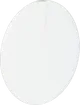 Rosace de plafond AGRO Ø98×5mm blanc avec départ de câble 