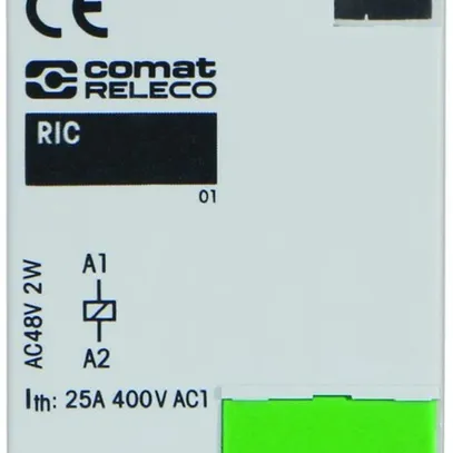 Contacteur AMD ComatReleco RIC, 230VAC/DC, 4F 25A AC-1 