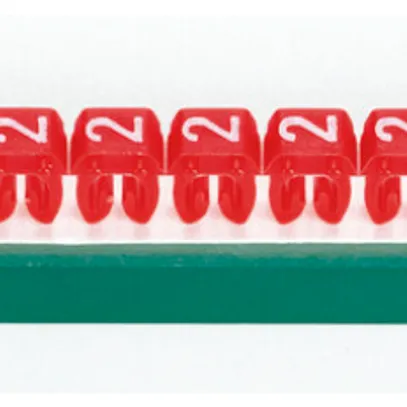Kennzeichnungsring Legrand CAB 3, für 0.5…1.5mm² Aufdruck: '3', orange 