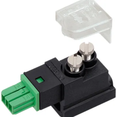 Module prise d.tension WAGO 2L 50V 3A 0.8kV E vert p.connecteur e.distributeur 