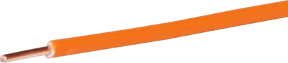 Filo senza alogeno FR 1.5mm² arancione Eca H07Z1-U 