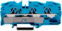 Borne de passage WAGO TopJob-S 16mm² 3L bleu série 2016 
