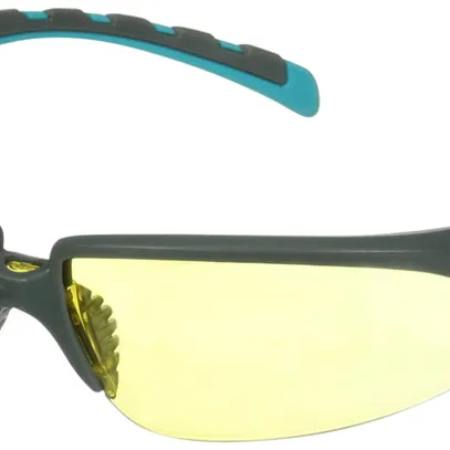 Schutzbrille 3M™ Solus™ 2000 Gläser gelb, PC, UV, grau/türkis 
