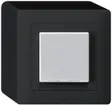 Luminaire AP kallysto LED-ro/vt 230V noir 