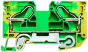 Schutzleiter-Reihenklemme Weidmüller PPE PUSH IN 16mm² grün-gelb 