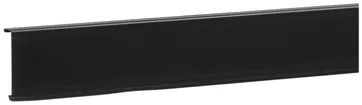 Coperchio Hager per SL20080 nero con bordo di tappeto 