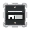 Kit de montage ENC kallysto R&M freenet noir avec plaque de fixation 
