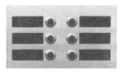 Tastiera di suoneria INC Sonnex 180×81mm 
