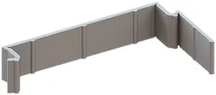 Fermacavi AGRO per canale d'installazione 6554 grigio 