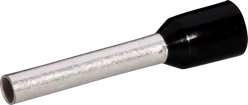 Embout de câble Ferratec DIN is. 1.5mm²/12mm noir 