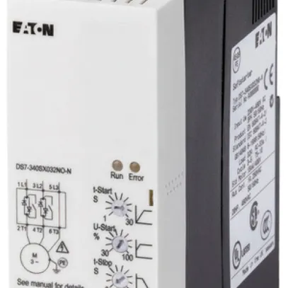 Démarreur progressif Eaton DS7 16A 3L 200…480VAC, 24VAC/DC 