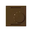 Kit frontale INC kallysto marrone per termostato ambiente senza interruttore 