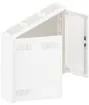 Coffret vide AP Pragma avec porte avec fentes blanc 800×800×160mm 