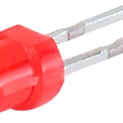 LED single EAO T1 Bi-Pin 3.2VDC, 20mA, verde 