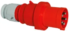 Spina mobile CEE Bals 5P 63A 400V 6h rosso IP44 nich.Quick C. 