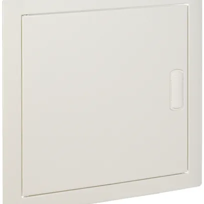 Porte métallique blanc pour distributeur Ekinoxe 2×14 