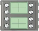 Façade avec 8 boutons pour module d'appel avec 8 boutons Sfera ROB 