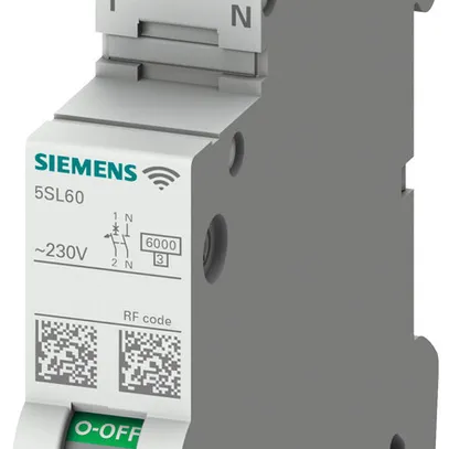 Disgiuntore Siemens SENTRON 5SL6 COM 1LN C-25A 6kA 1UM RF 