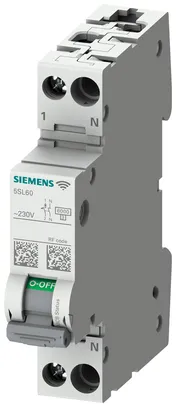 Leitungsschutzschalter Siemens SENTRON 5SL6 COM 1LN C-13A 6kA 1TE RF 