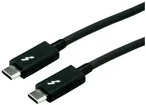 USB-Kabel ROLINE USB-C/USB-C (Thunderbolt 3/USB 3.1) 20Gbit/s 100W schwarz 2m 
