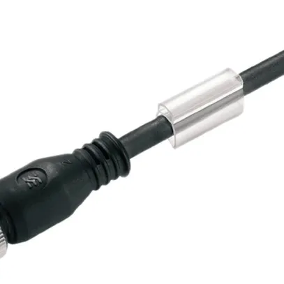 Kabel Weidmüller SAIL offen/M12 4L 2m Stift gerade PUR schwarz, A 