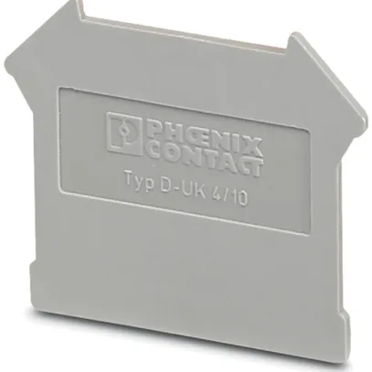 Parete terminale Phoenix Contact D-UK 4…10mm² grigio 