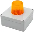 Lampada flash Hugentobler tipo 13 12VAC 5Ws arancione 