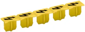 Couverture protectrice TopJob-S 5P jaune, avec fléche pour série 2016 