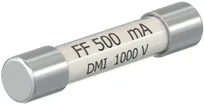Apparatesicherung zylindrisch 500mA flink 6.3×32mm 