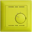 Thermostat d'ambiance ENC EDIZIOdue lemon, sans interrupteur 