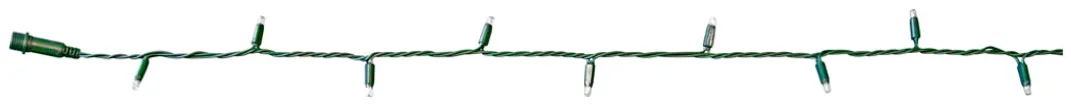 LED String Lite 120 MK 12m 230V 8.8W 120 LED bianco caldo cavo verde 