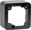 Quadro AP basico 1×1/50mm nero 